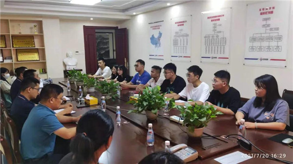 公司2021年新入職大學生入職培訓圓滿完成